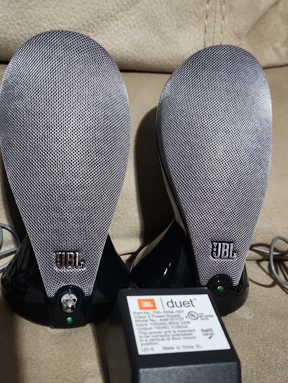 JBL DUET Computer Speakers